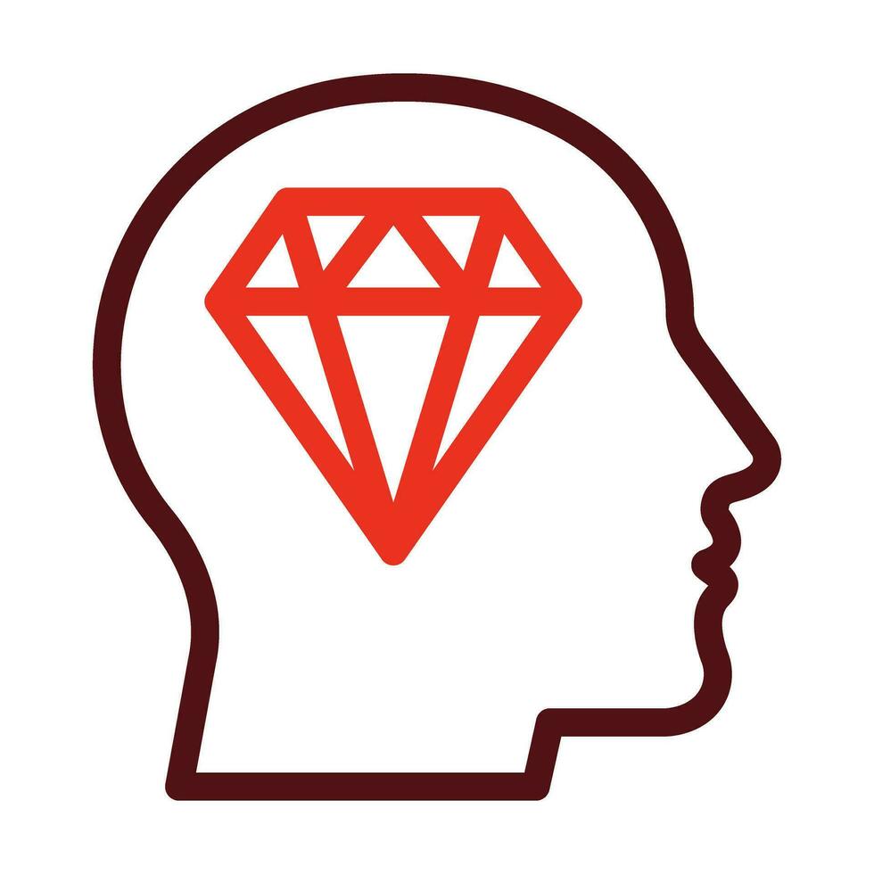 perfeccionista vector grueso línea dos color íconos para personal y comercial usar.