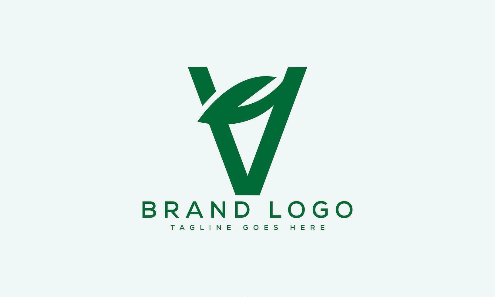 letra v logo diseño vector modelo diseño para marca.