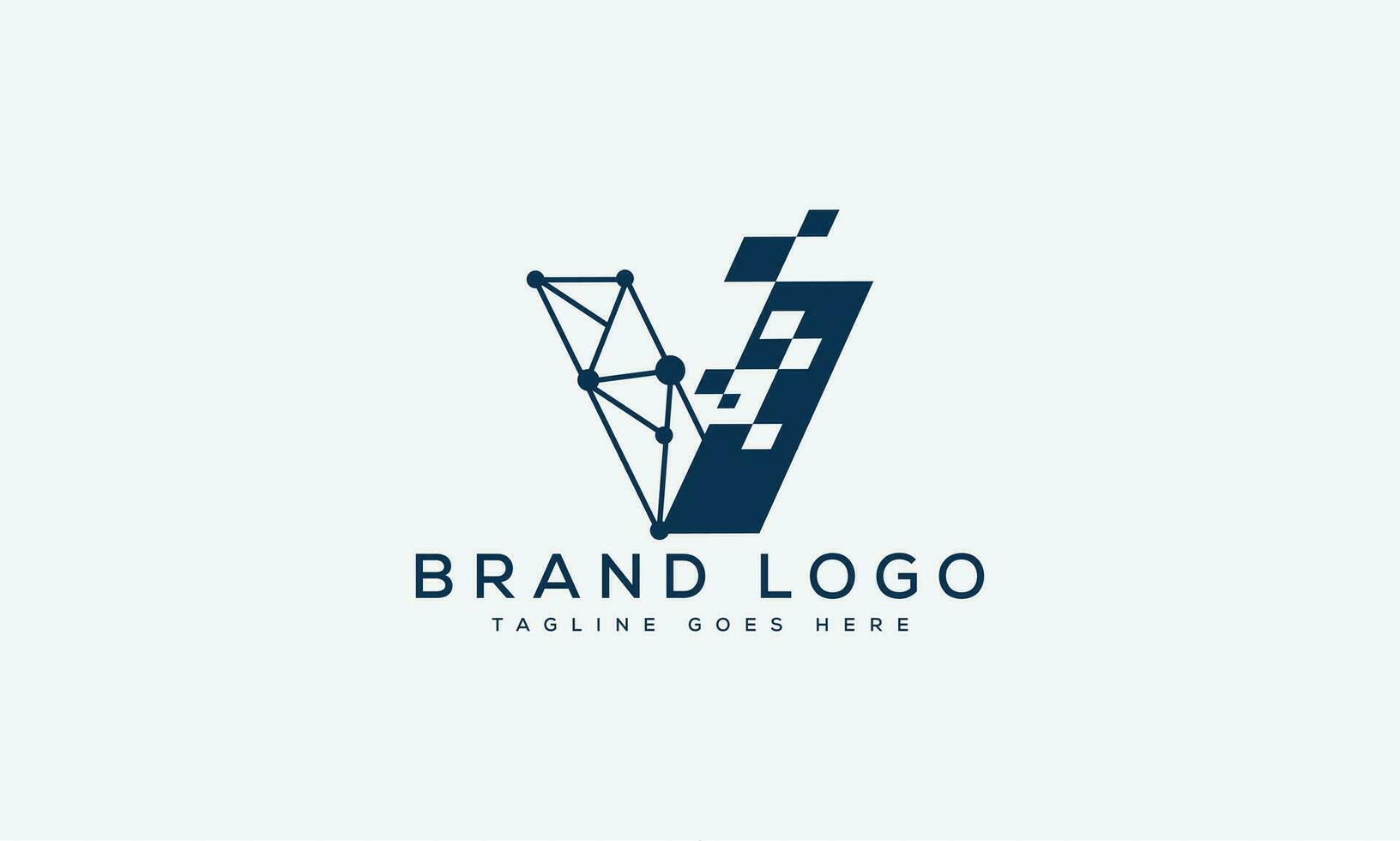 letter V logo design vector template design for brand.