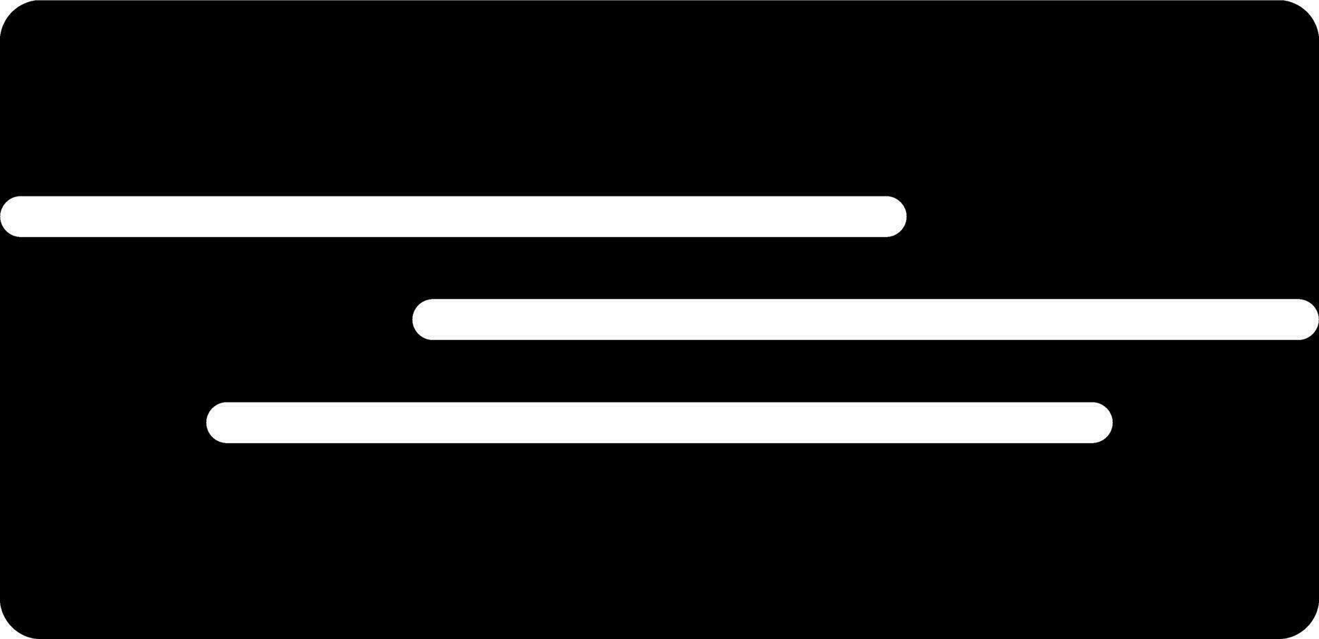 solid icon for line vector