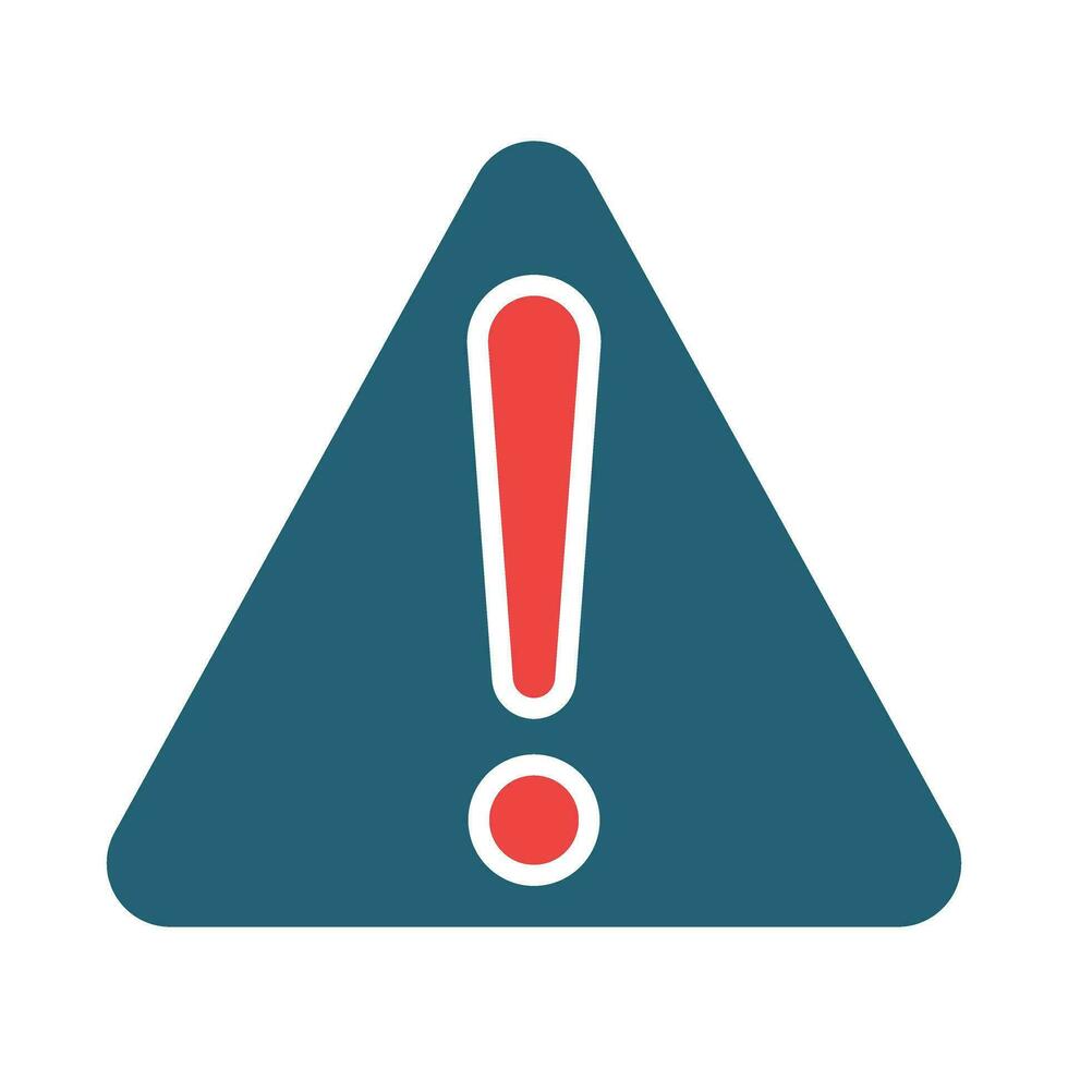 Error Vector Glyph Two Color Icon For Personal And Commercial Use.