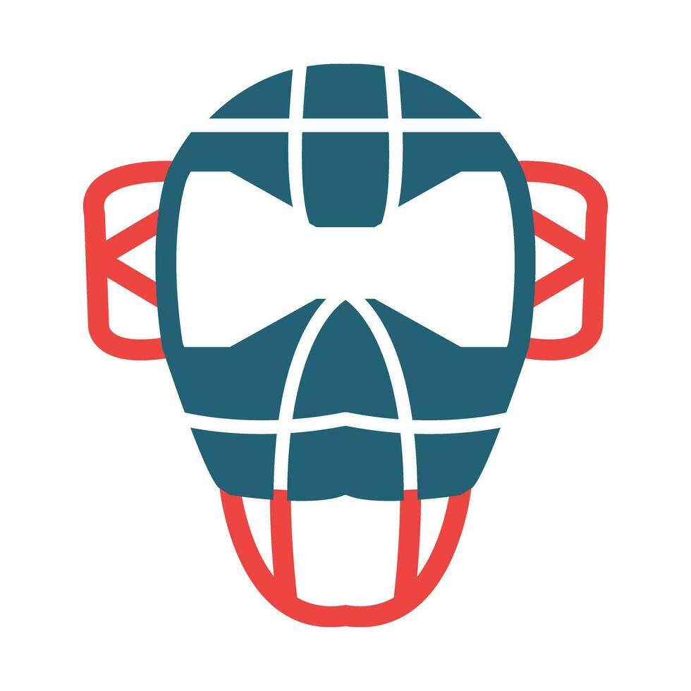 Mask Vector Glyph Two Color Icon For Personal And Commercial Use.