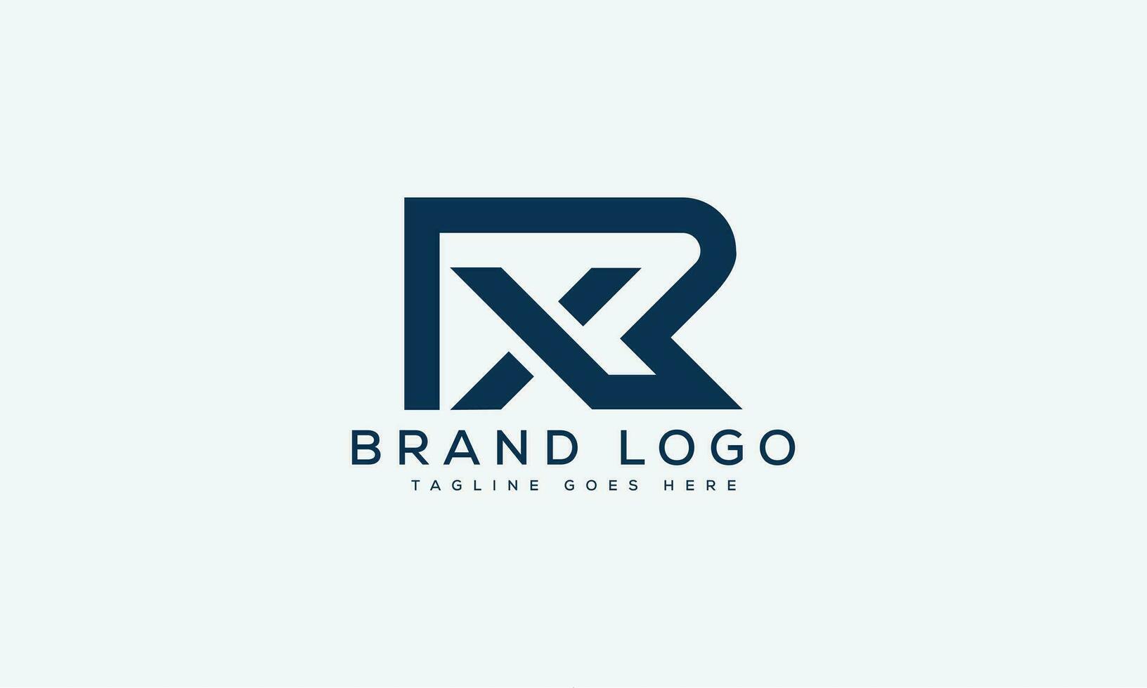 letter RX logo design vector template design for brand.