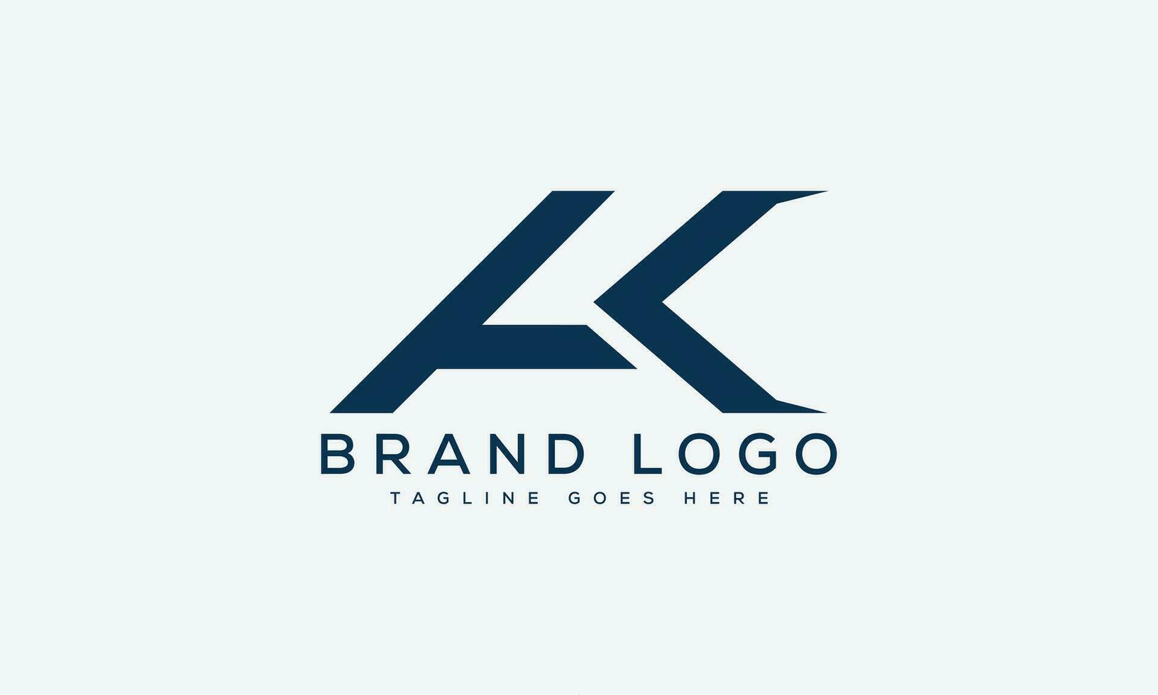 letter AK logo design vector template design for brand.
