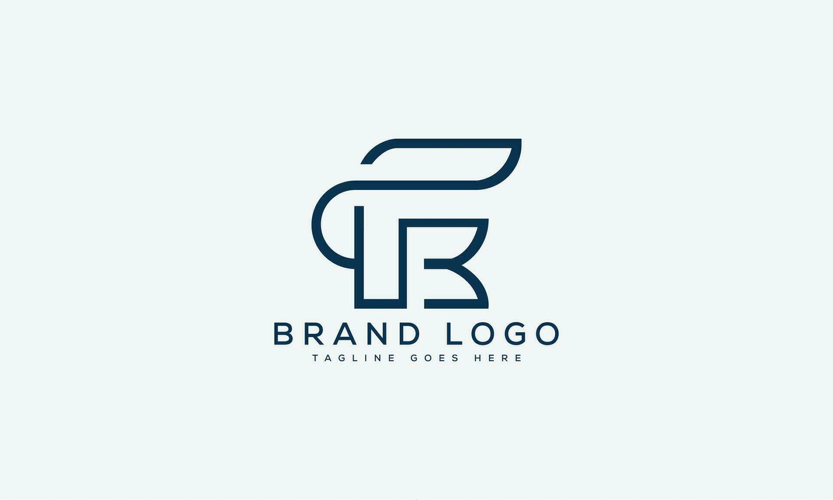 letter FB logo design vector template design for brand.