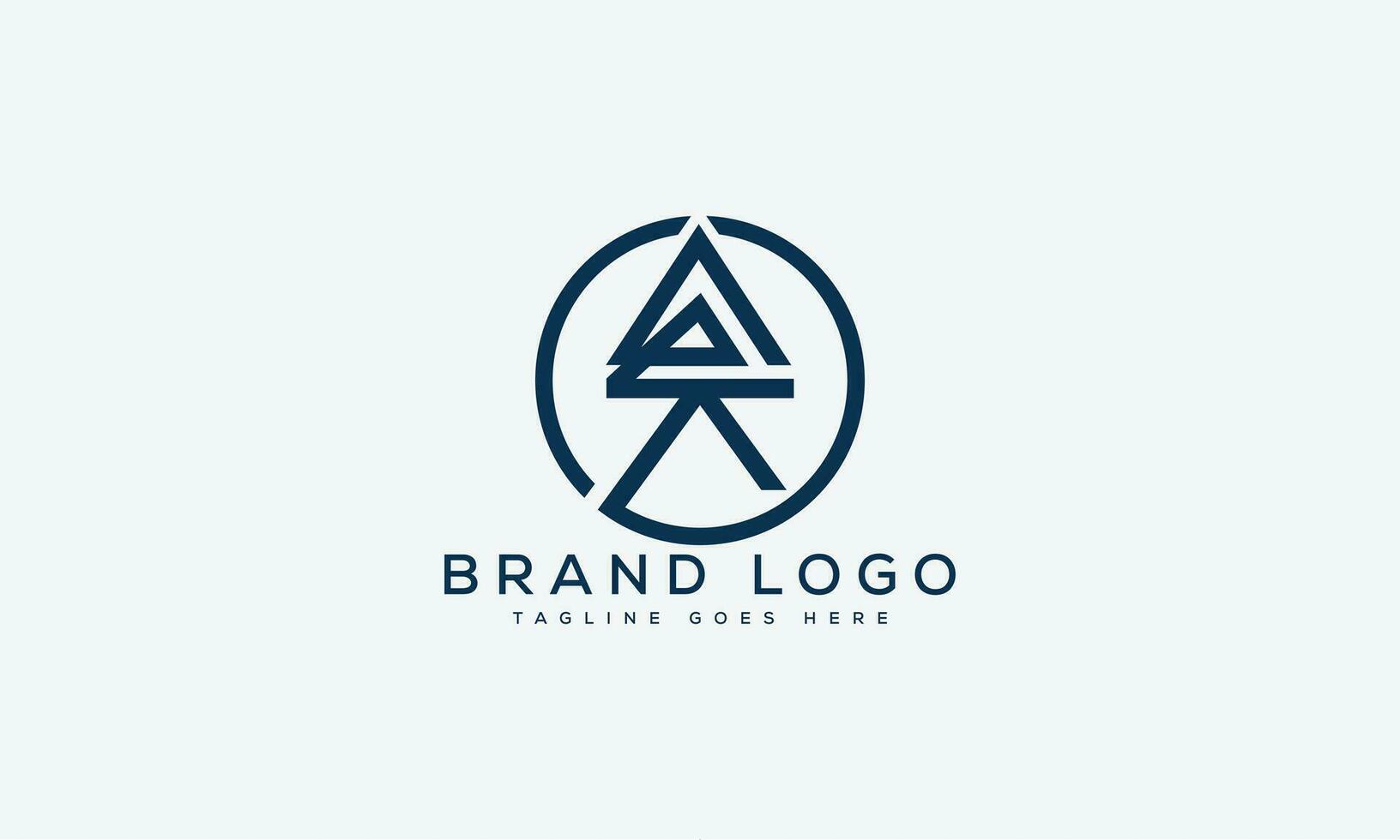 letter AK logo design vector template design for brand.