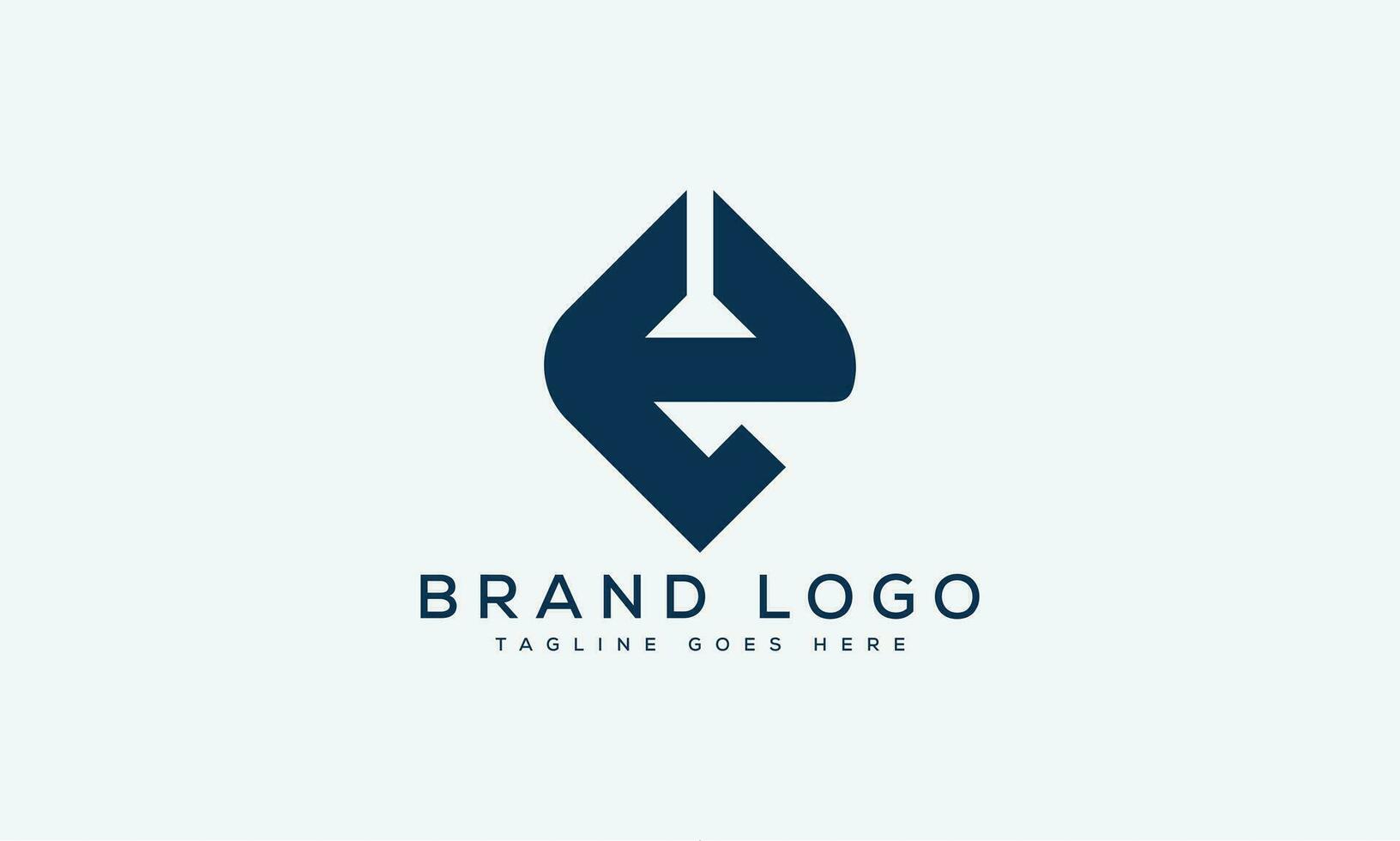 letter E logo design vector template design for brand.