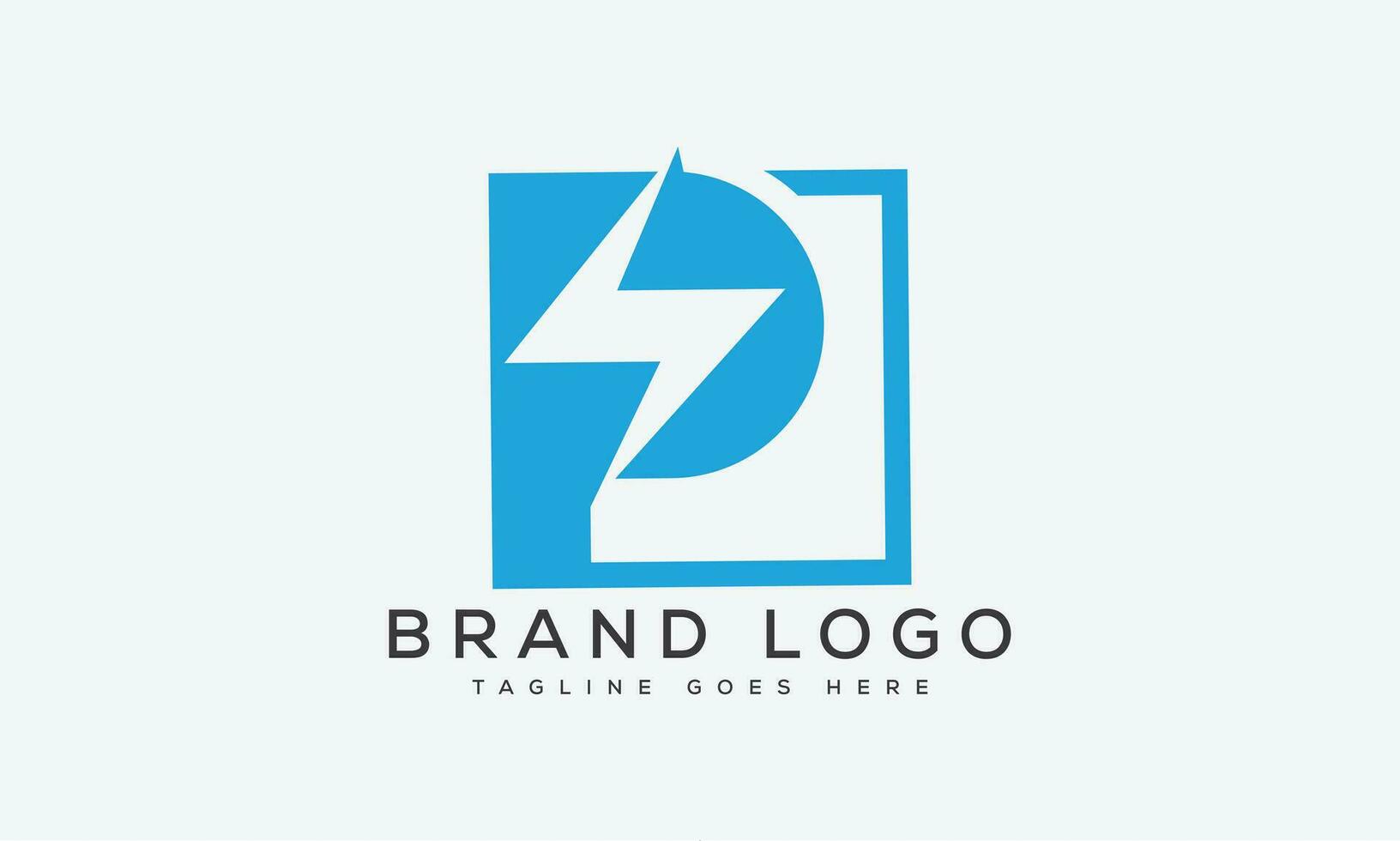 letter P logo design vector template design for brand.