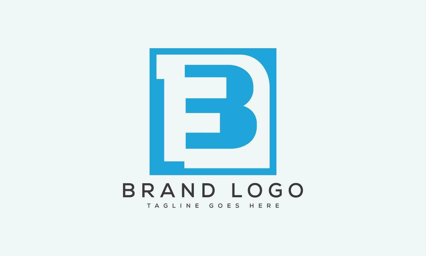 letter FB logo design vector template design for brand.