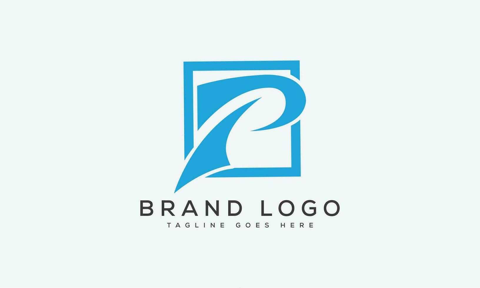 letter P logo design vector template design for brand.