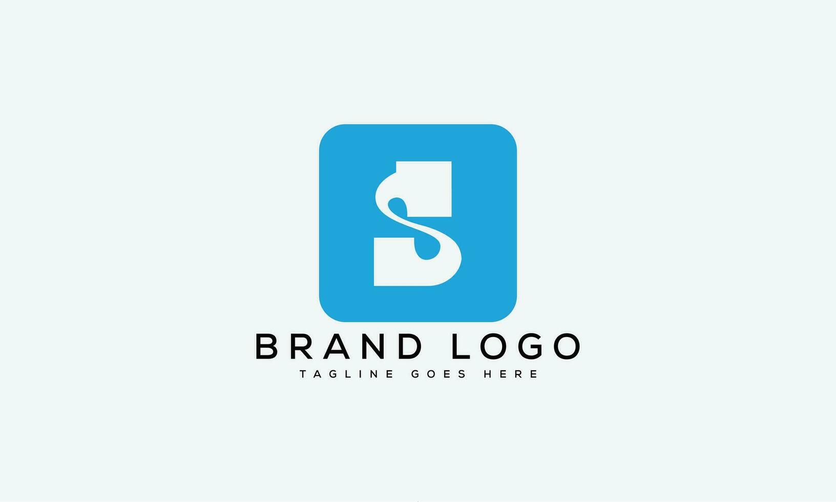 letter S logo design vector template design for brand.