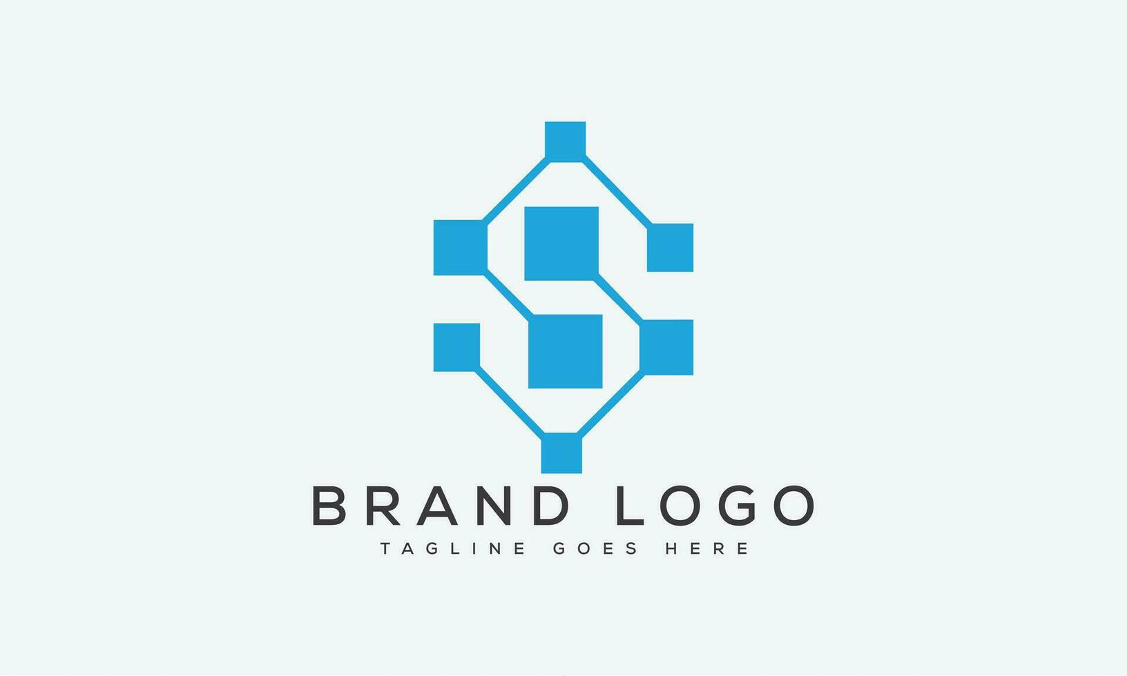 letter S logo design vector template design for brand.