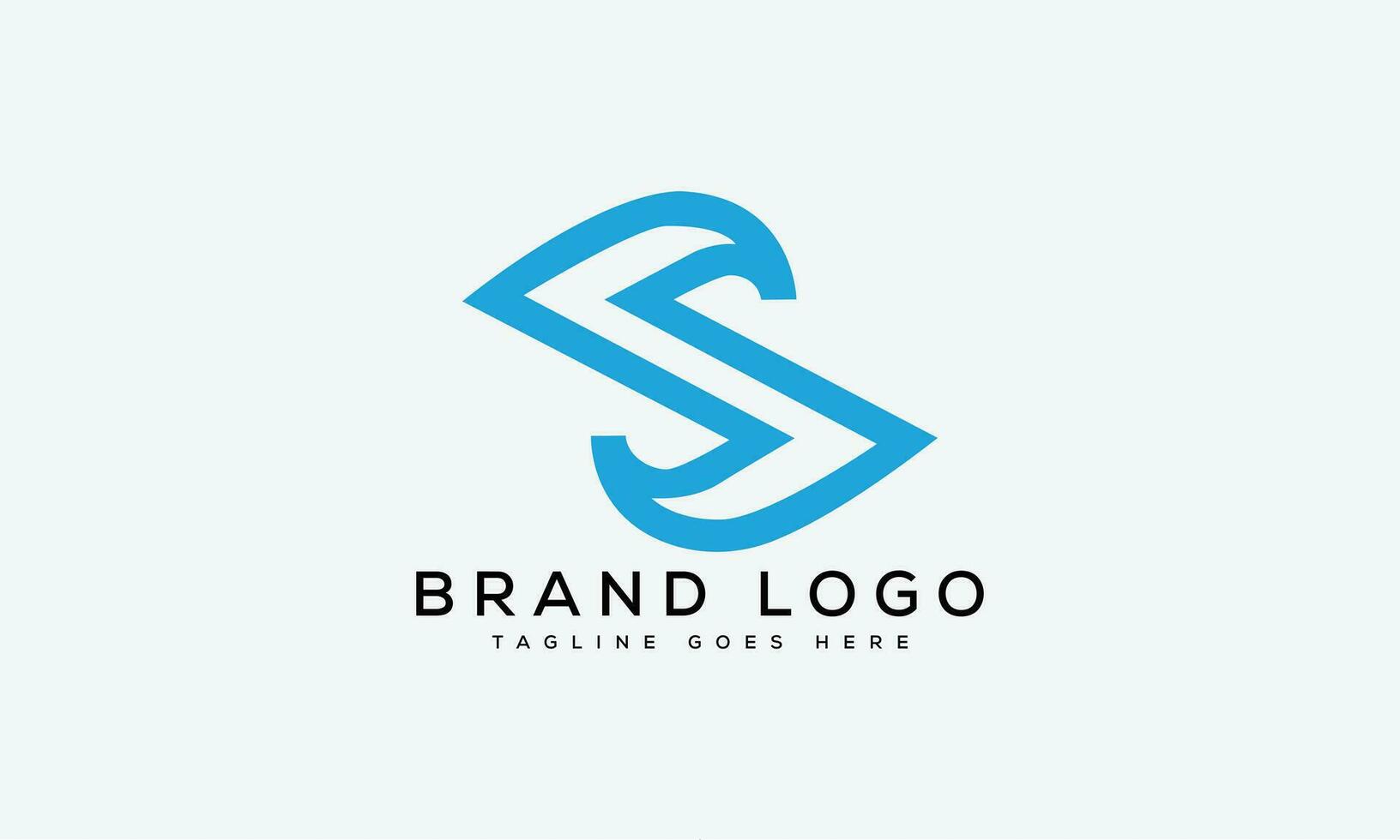 letter S logo design vector template design for brand.
