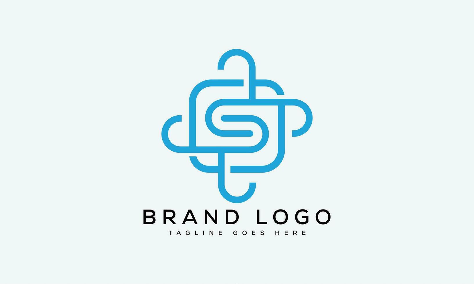 letter S logo design vector template design for brand.