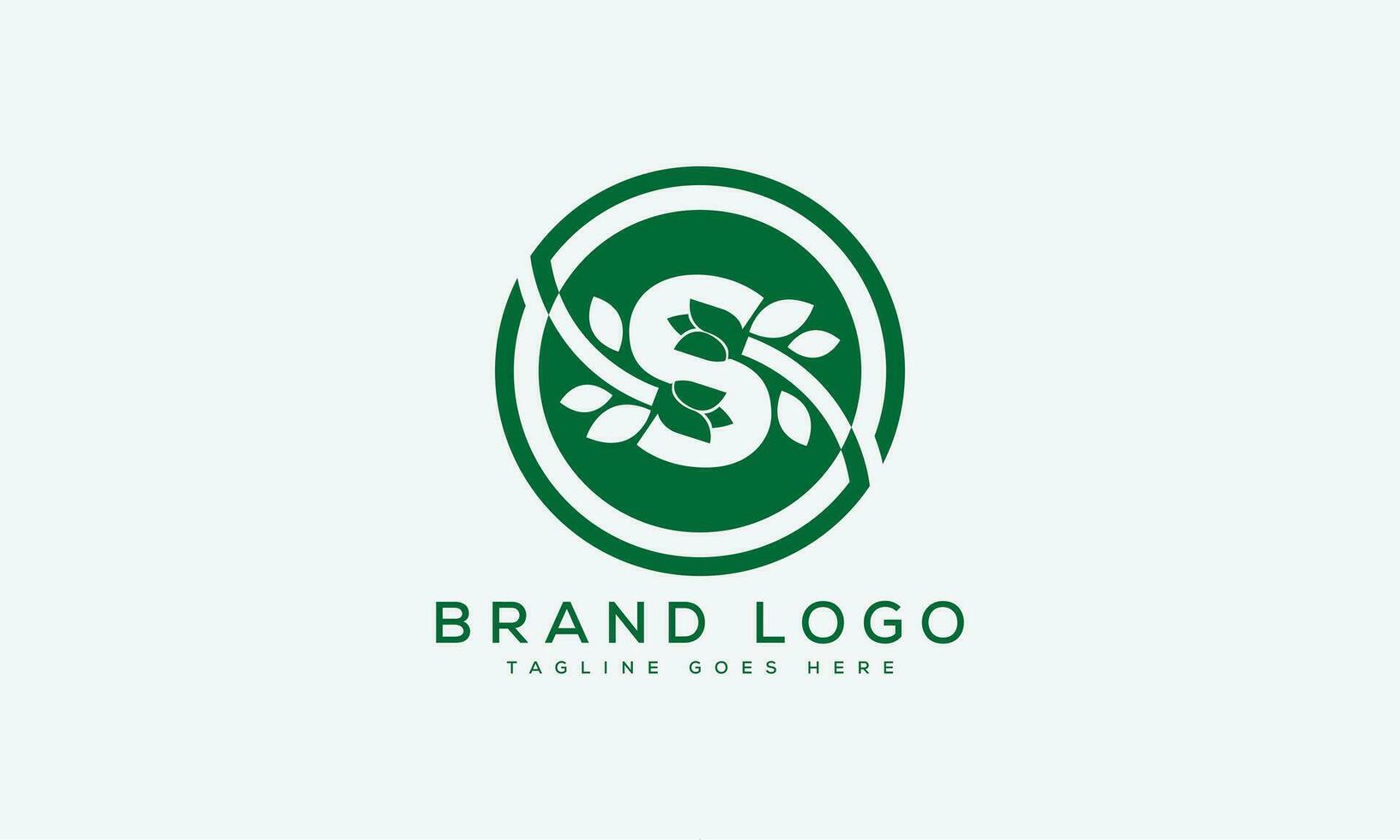 letter S logo design vector template design for brand.