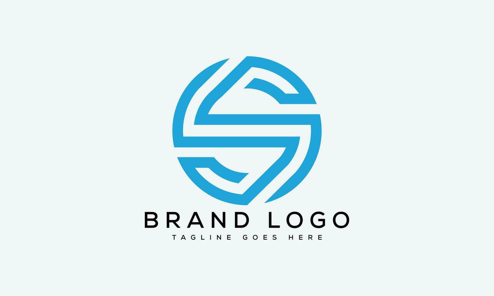 letter S logo design vector template design for brand.