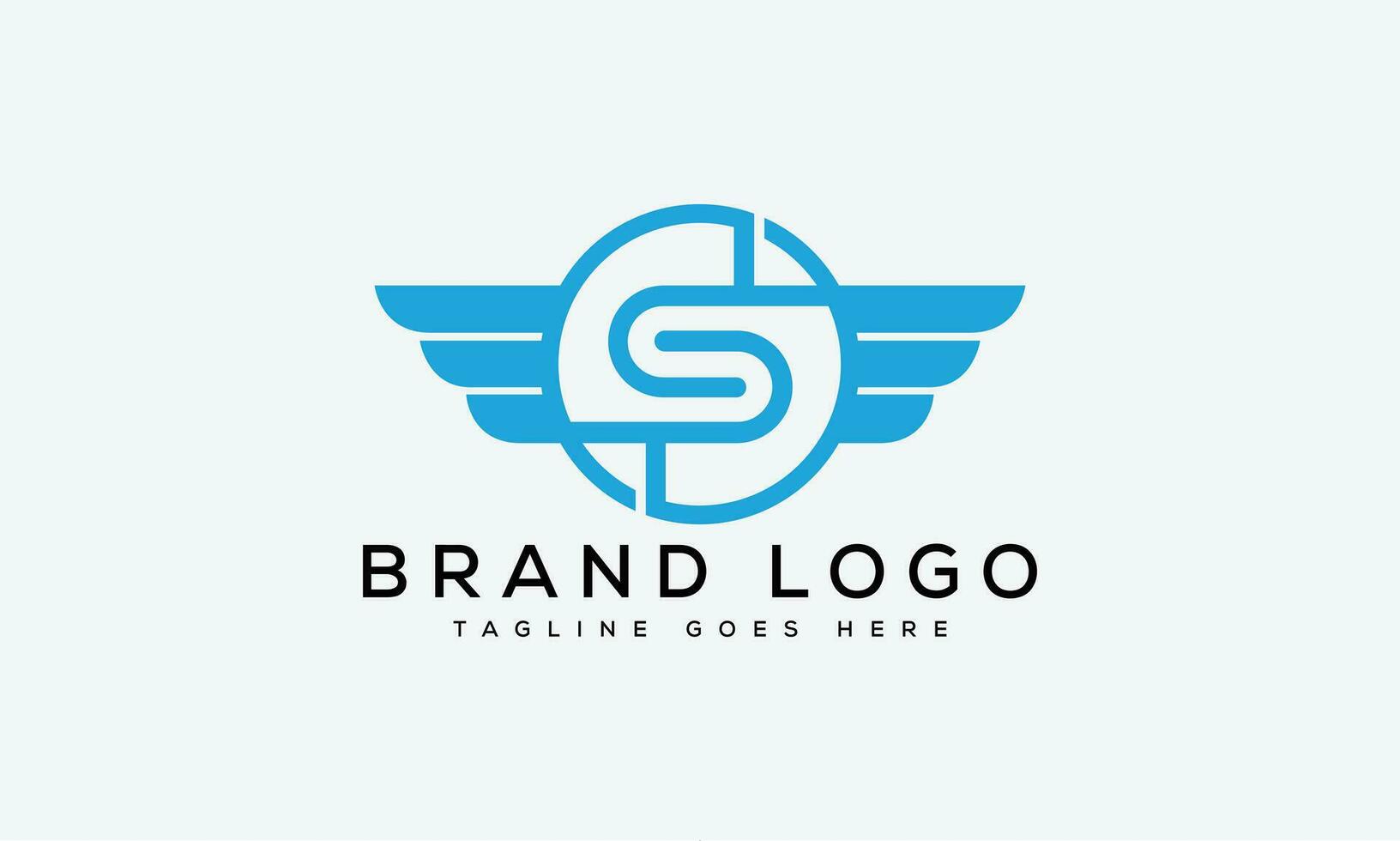 letter S logo design vector template design for brand.
