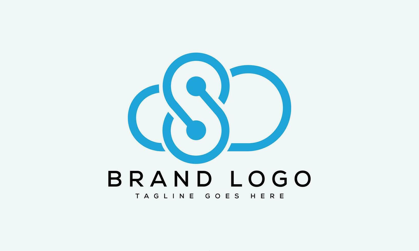 letter S logo design vector template design for brand.