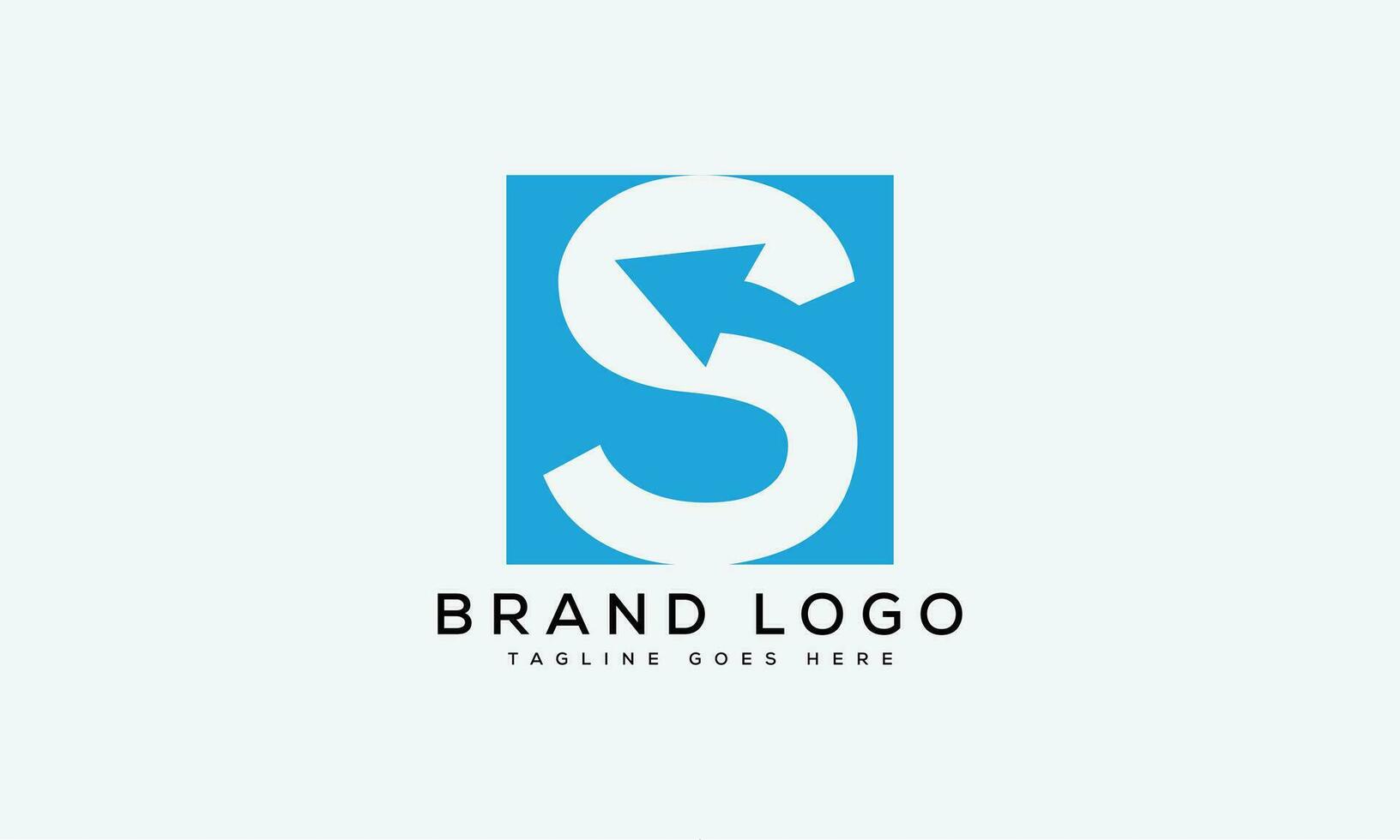 letter S logo design vector template design for brand.