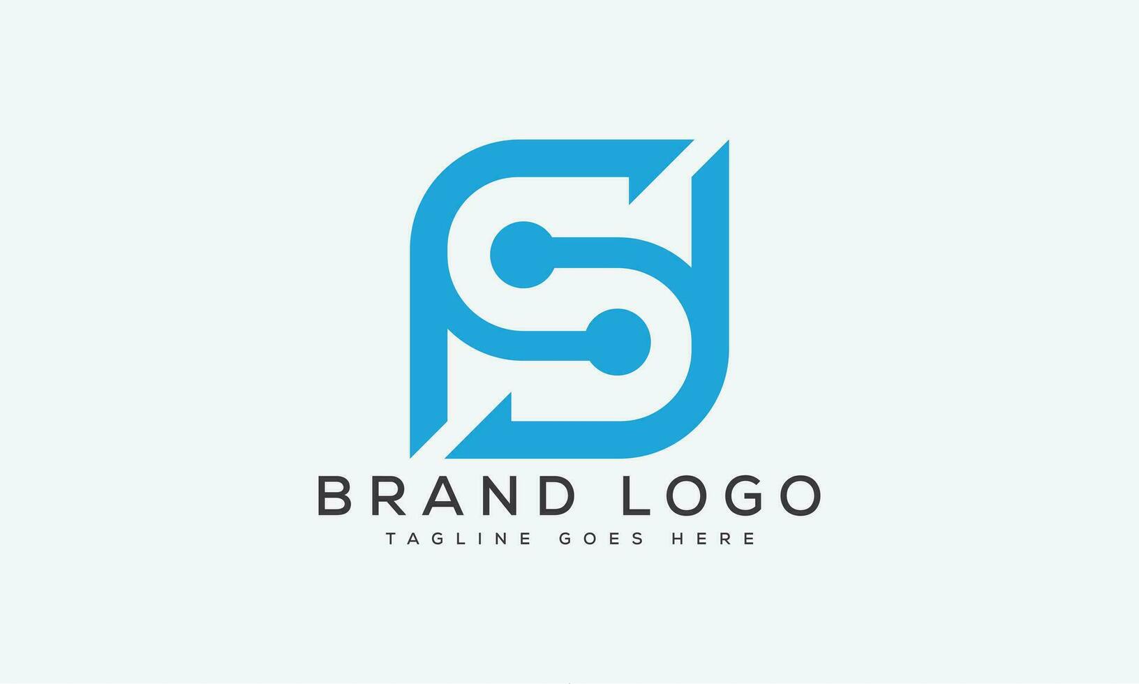 letter S logo design vector template design for brand.