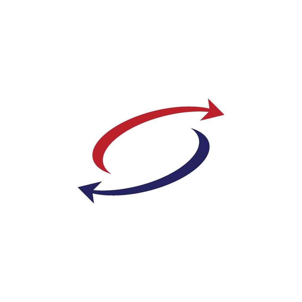 Arrow illustration logo icon vector