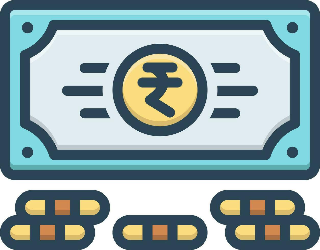 color icon for rs vector