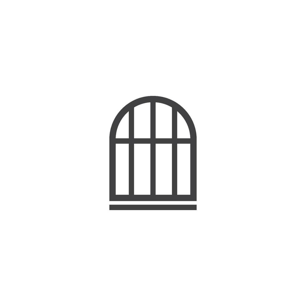 Gate icon vector