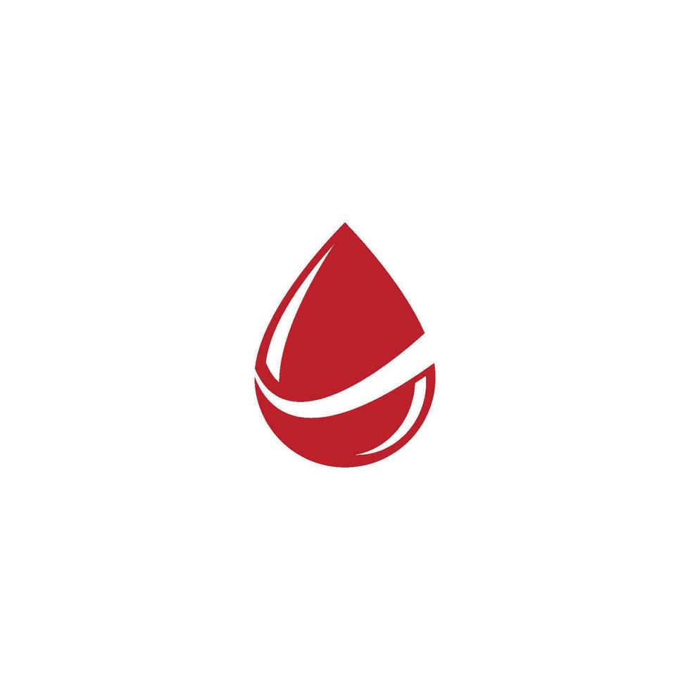 logo de ilustracion de sangre vector