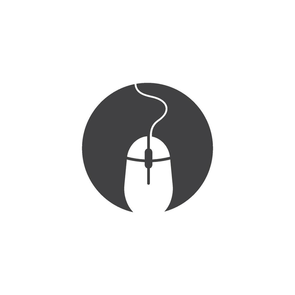 Computer mouse icon vector