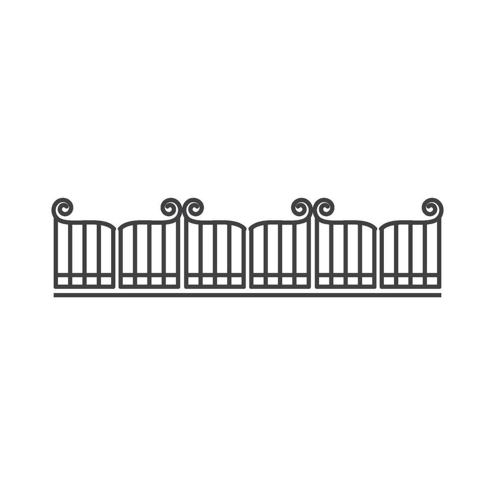 Gate icon vector