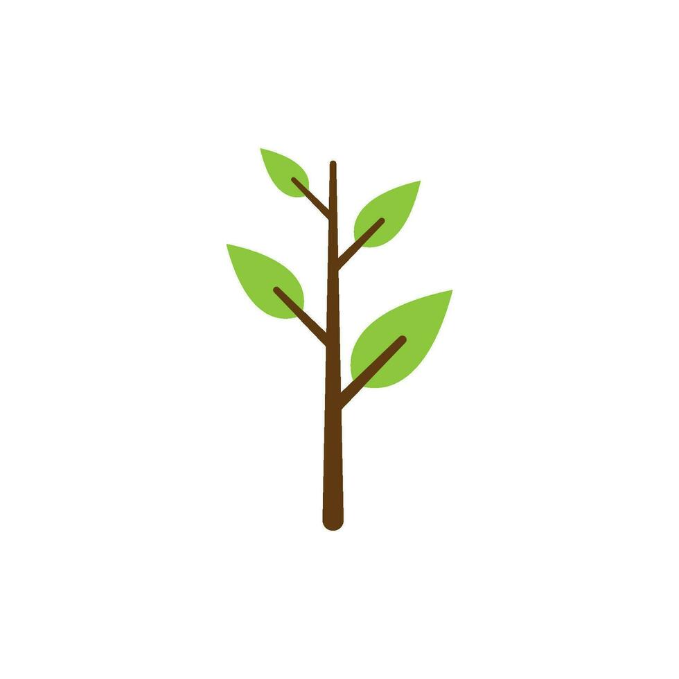 Tree logo icon vector