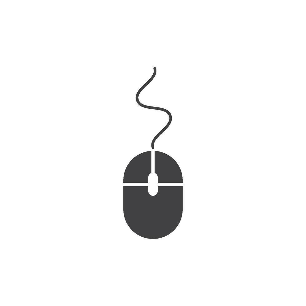 Computer mouse icon vector