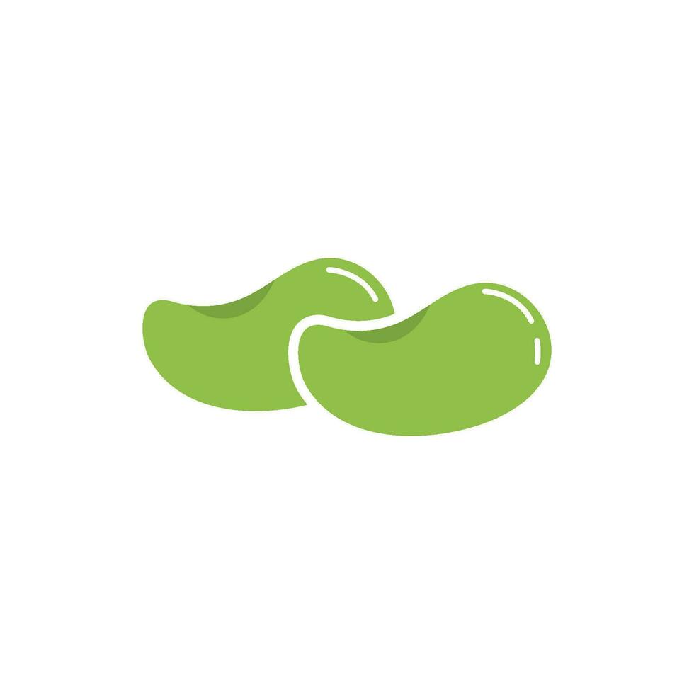 Soy beans logo vector