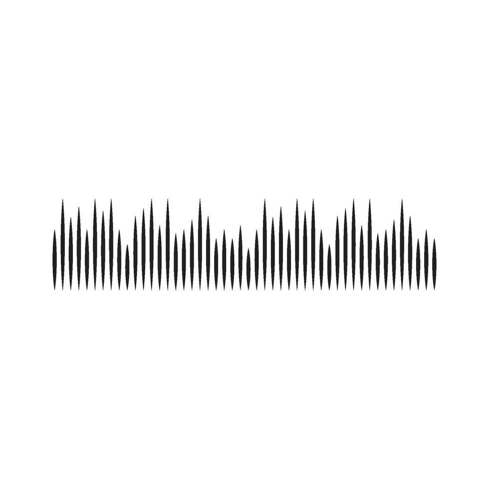 soundwave music icon vector