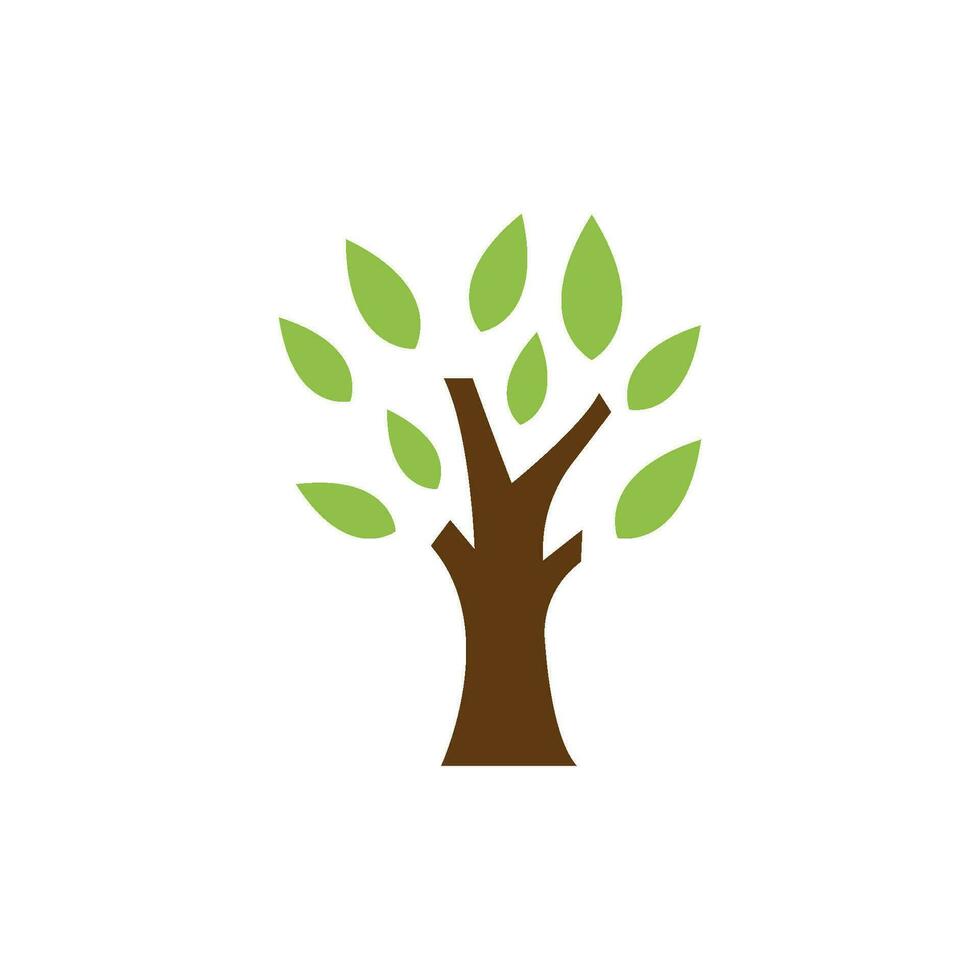 Tree logo icon vector