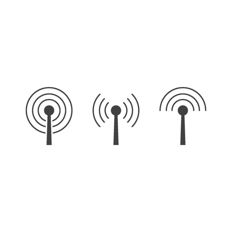 wireless Logo icon vector