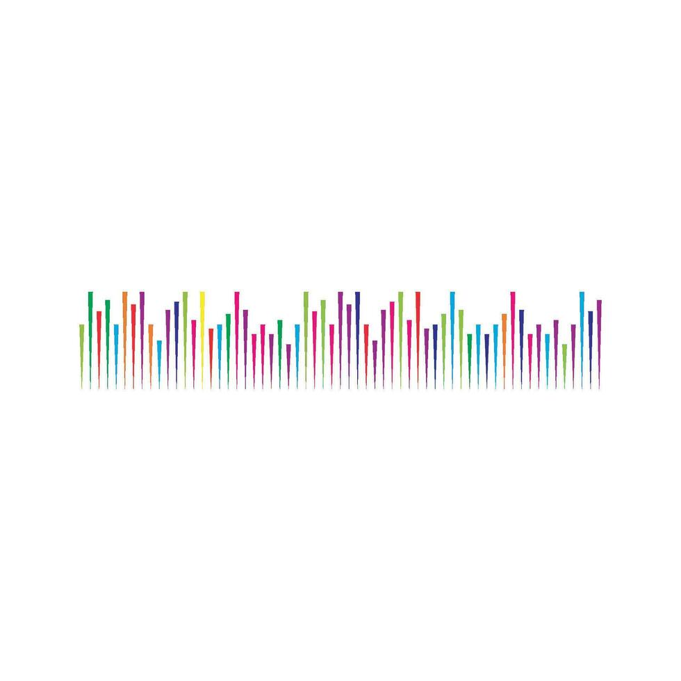 soundwave music icon vector