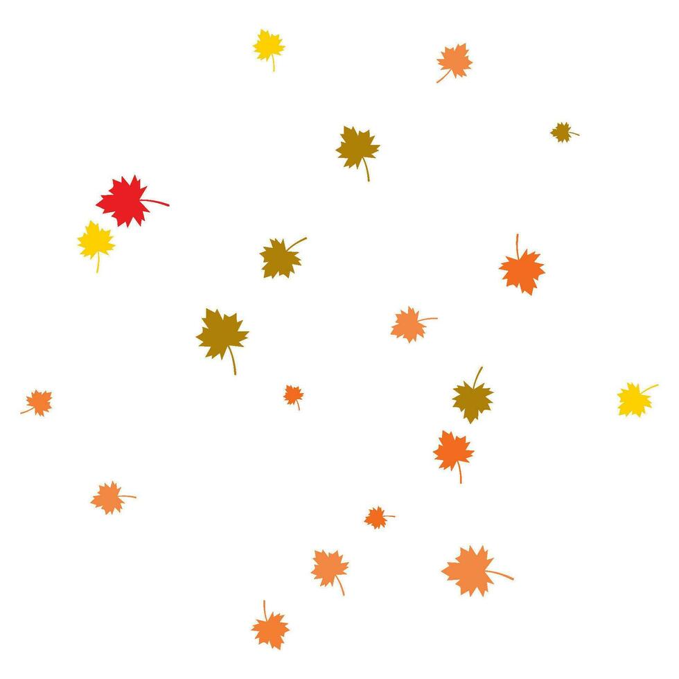 fondo de hoja de otoño vector