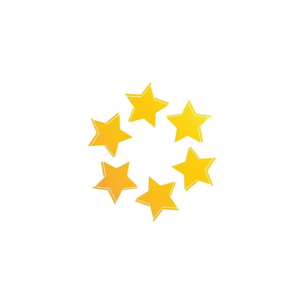 Star logo design vector
