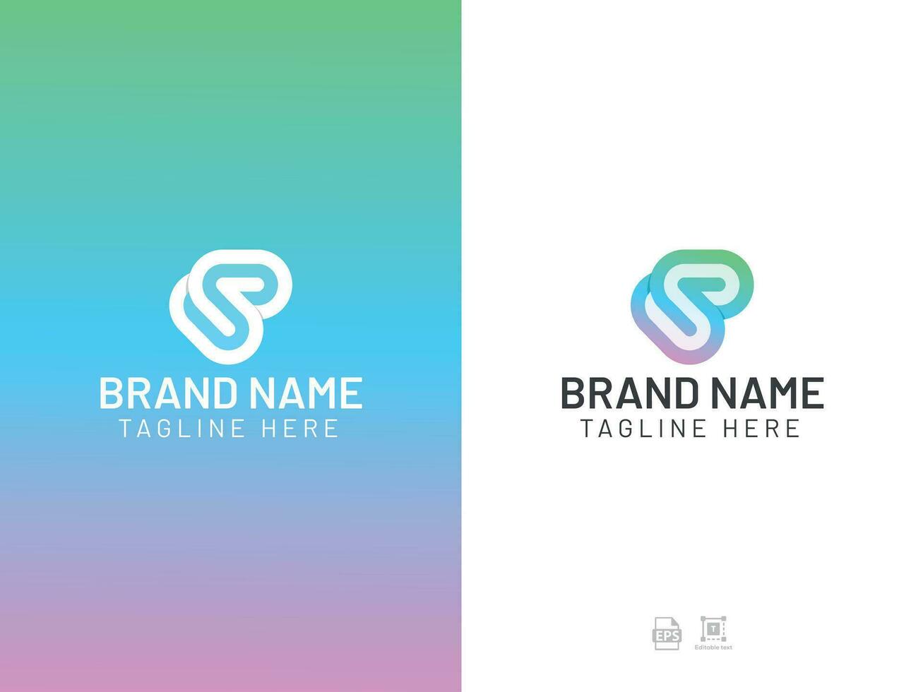 Abstract logo design for all kind of business or company vector