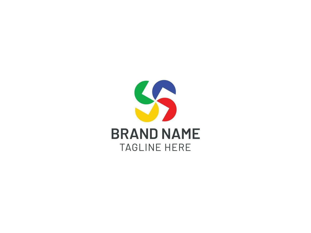 Creative logo design for all kind of company vector