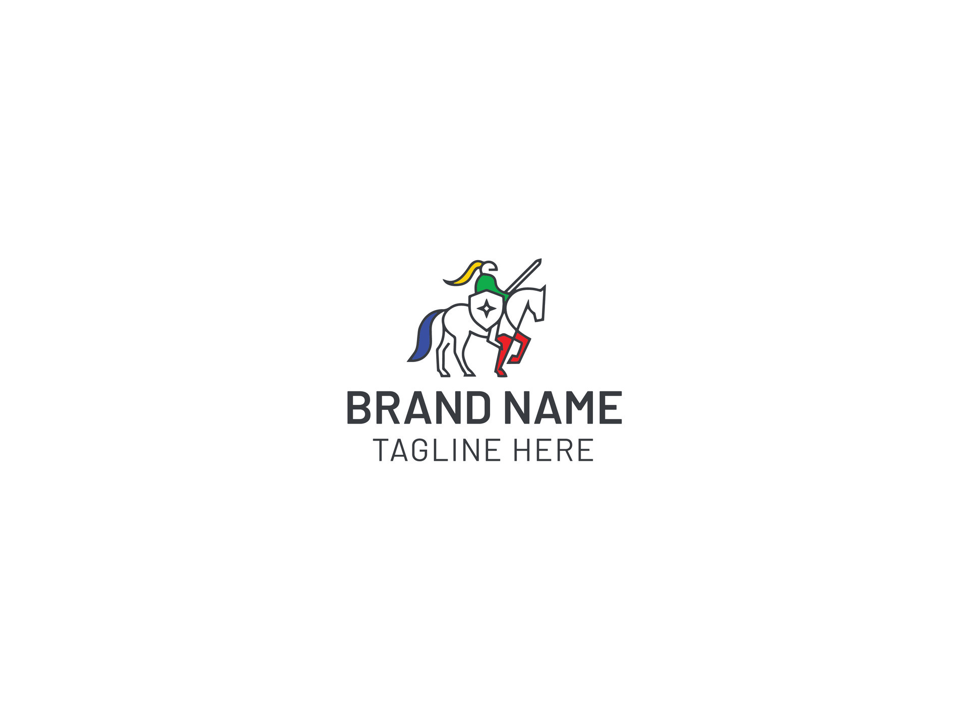 Hourse logo design 34551335 Vector Art at Vecteezy