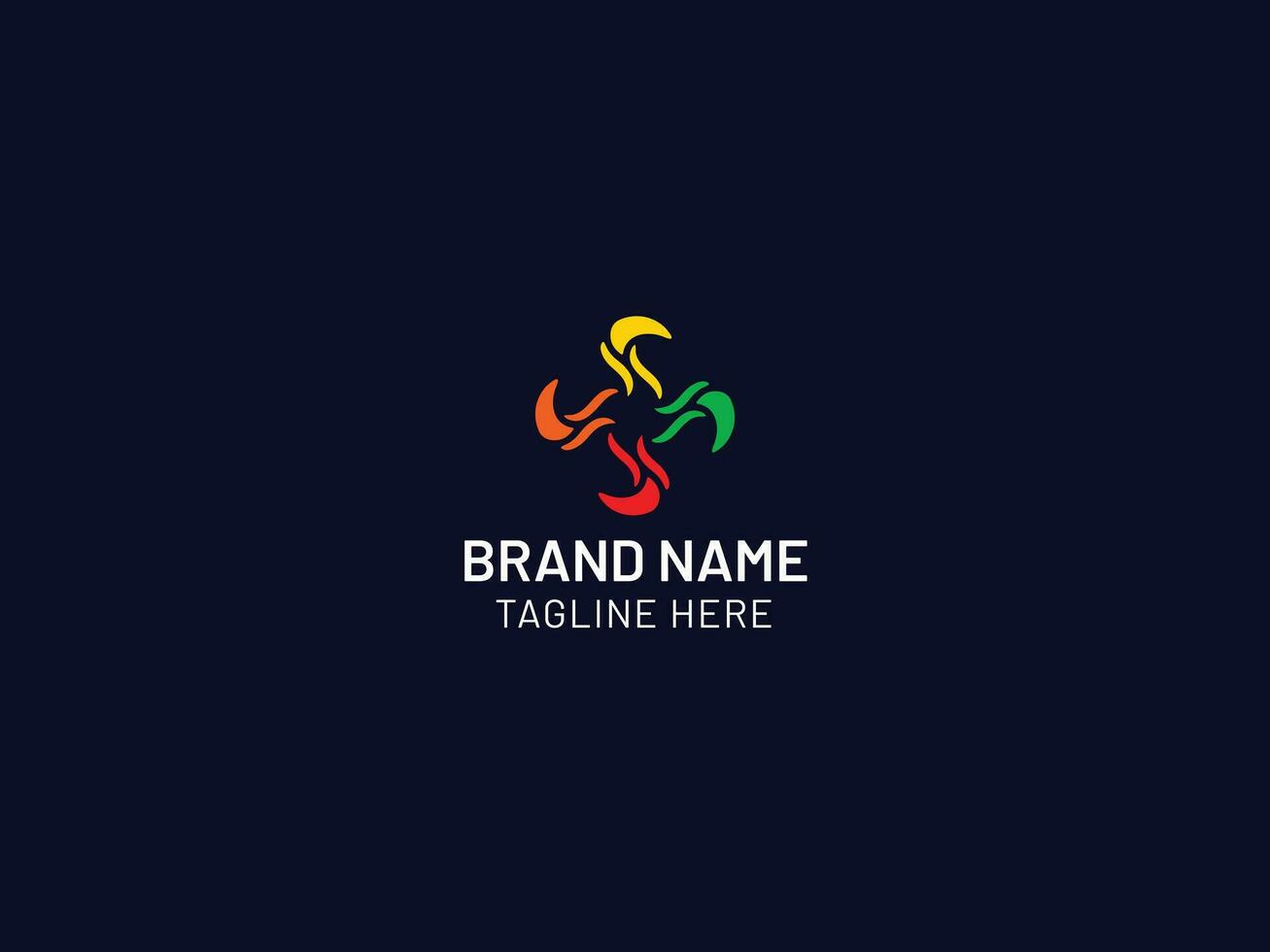 Creative logo design for all kind of company vector