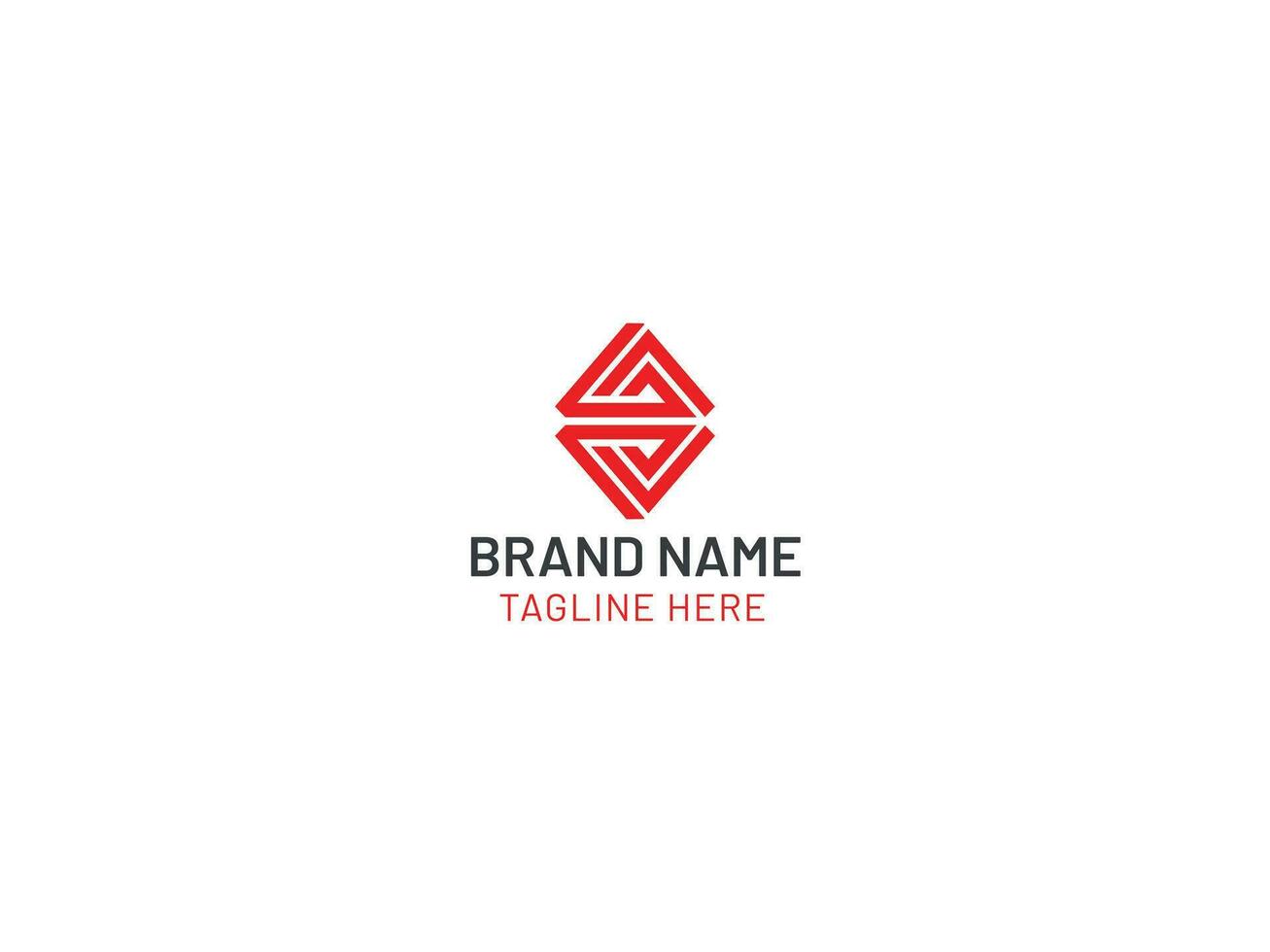 Creative logo design for all kind of company vector