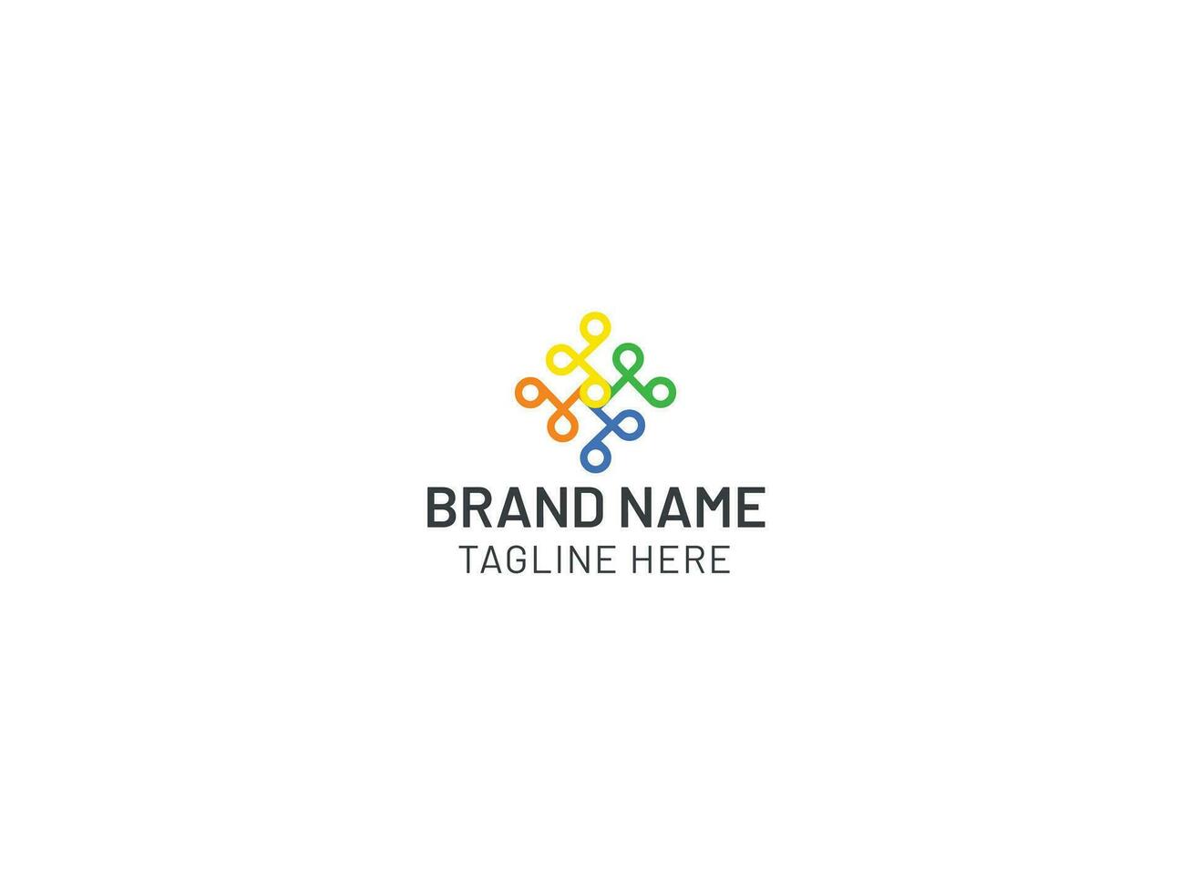 Creative logo design for all kind of company vector