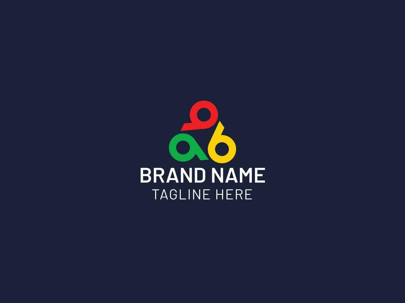Abstract logo design for all kind of business or company vector