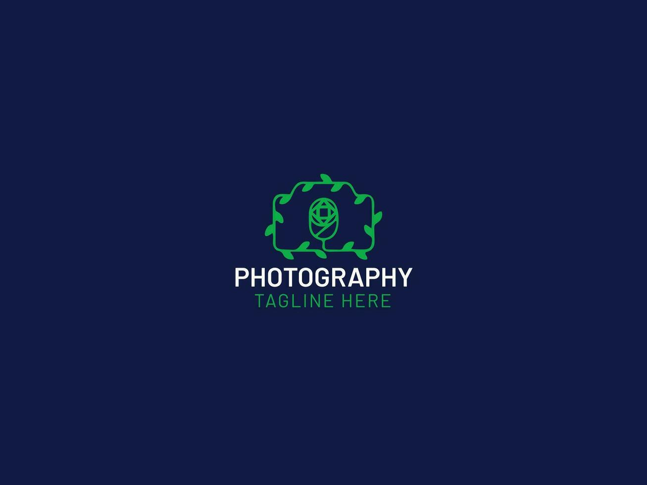 diseño de logotipo de fotografía vector