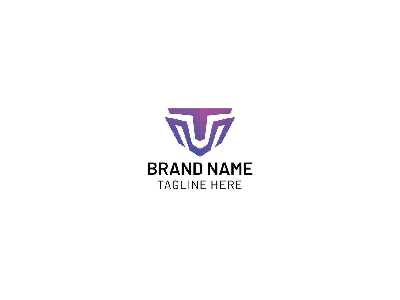 Creative logo design for all kind of company vector