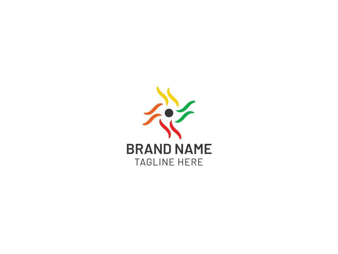 Creative logo design for all kind of company vector