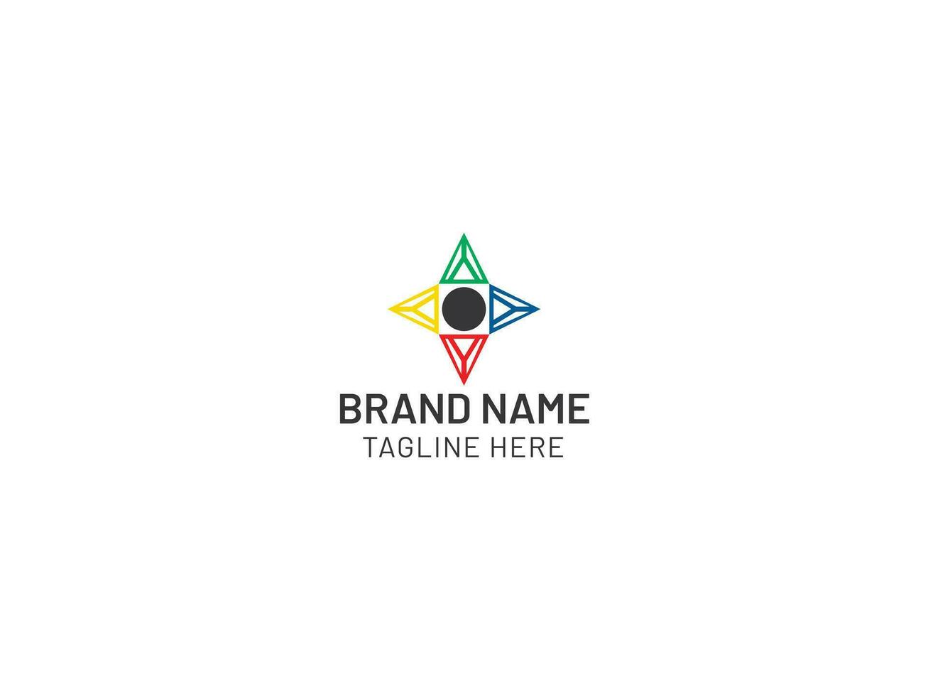 Creative logo design for all kind of company vector